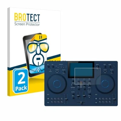 Abbildung von BROTECT (2 Stück Schutzfolie für AlphaTheta OMNIS Duo Displayschutz Folie Ultra Klar