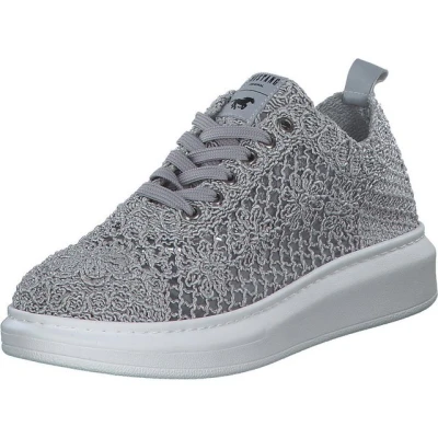 Abbildung von Mustang Sneaker low, Damen, Größe: 39, Hellgrau Schuhe