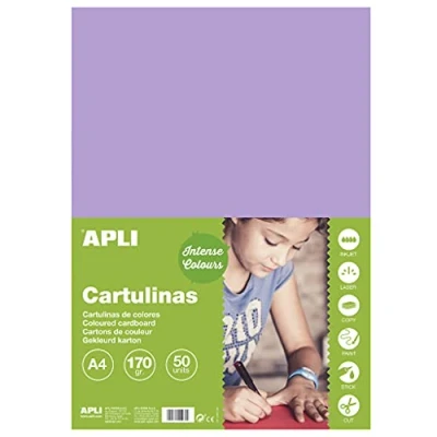 Abbildung von APLI 14244 Karton, A4, 170 g, 50 Blatt