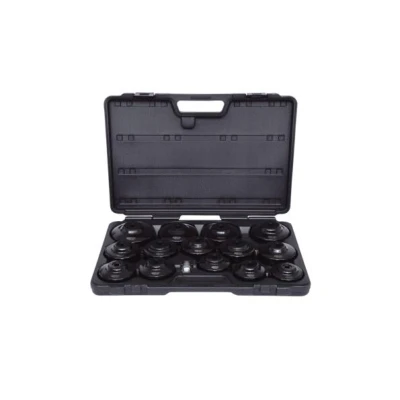 Abbildung von KS TOOLS 150.9320 Ölfilterschlüsselsatz 10 (3/8&quot;)mm (Zoll) Vierkant, Außensechskant Kunststoffkoffer