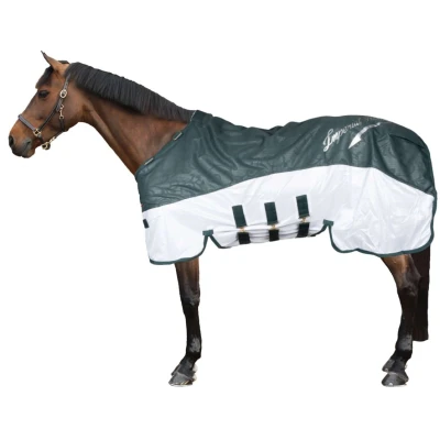 Abbildung von Imperial Riding Regen &amp; Fliegendecke IRHSuper Dry, Forest Green, 215
