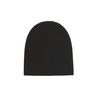 Abbildung von Superdry TRI LOGO Mütze, Herren, Größe: One Size, Black