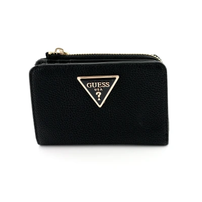 Abbildung von Guess Laurel ZIP Around Geldbörse, Damen, Größe: One Size, Black