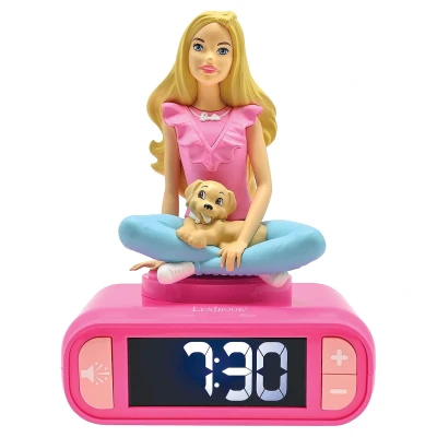 Abbildung von Lexibook Wecker mit 3D Nachtlicht Barbie
