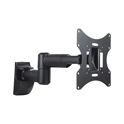 Abbildung von conecto Wandhalterung für Monitore und Fernseher bis zu 42 Zoll,schwenkbar (+/ 90),neigbar 20),VESA 50x50,75x75,100x100,200x100,200x200,Max. 30,0 kg Traglast,weiß,SA CC50251 V2,schwarz