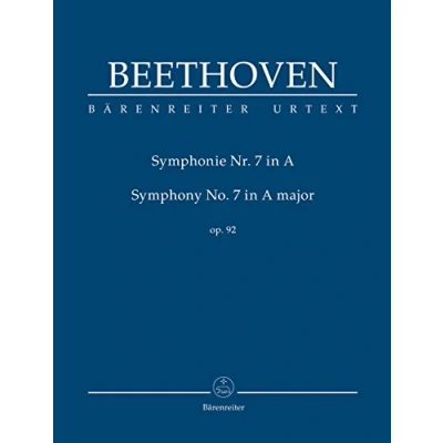 Abbildung von Sinfonie Nr. 7 A Dur op. 92. BÄRENREITER URTEXT. Studienpartitur, Urtextausgabe