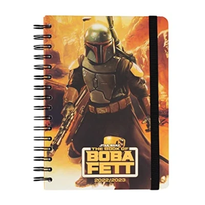 Abbildung von Grupo Erik Schulplaner, The Book of Boba Fett Schulkalender 2022 2023, 12 Monate, Kalender für die Schule, Wochenplaner Monate A5 Format