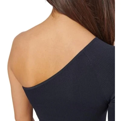 Abbildung von sloggi Damen Ever Infused Aloe 1 Shoulder Top, Black, XL