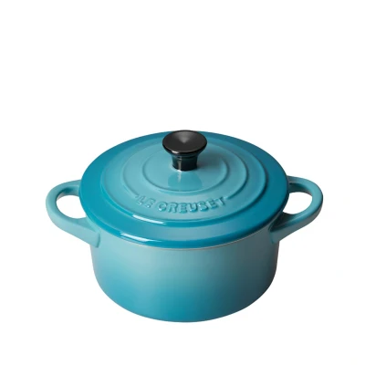 Abbildung von Le Creuset Servierpfanne / Mini Bratpfanne Signature Caribbean Blue ø 10 cm 250 ml