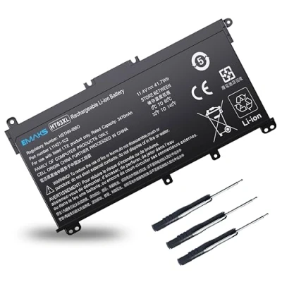 Abbildung von HT03XL Batterie d&#039;ordinateur Portable Pour HP Pavilion 14 CE CF CK cm 14Q CS CY 14S CR 15 DA DB 15G DR 17 by CA 240 245 246 250 2340 48 G7. HSTNN LB8L