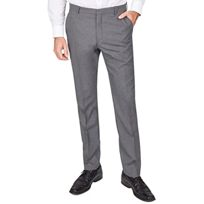 Abbildung von Steffen Klein SLIM FIT Stoffhose, Herren, Größe: 46, Grau