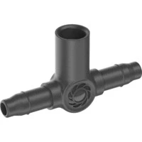 Abbildung von Micro Drip System T Stück für Sprühdüsen/Endtropfer, 4,6mm (3/16&quot;), Verbindung