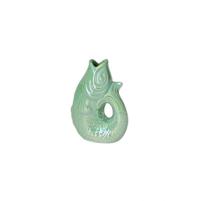 Abbildung von Giftcompany Monsieur Carafon Vase / Karaffe Fisch XS rainbow mint 0,2l