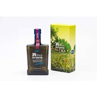 Abbildung von Finca la torre Natives Bio Olivenöl Extra Arbequina Glasflasche 500 ml
