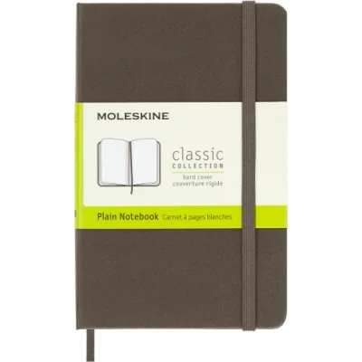 Abbildung von Moleskine Notizbuch Pocket, A6, Blanko, Hard Cover, Erdbraun