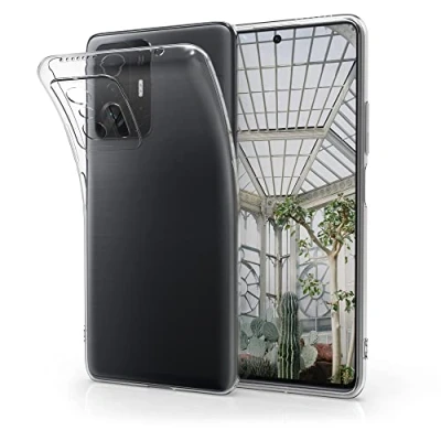 Abbildung von kwmobile Hülle kompatibel mit Xiaomi 11T / Pro Silikon Handyhülle Transparent Handy Case in
