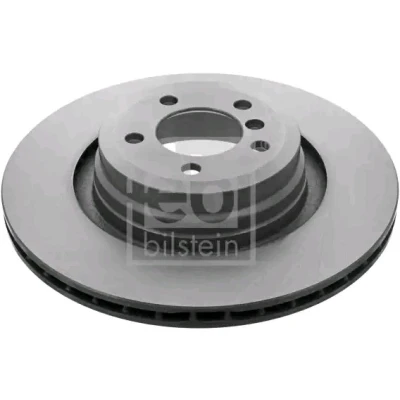 Abbildung von FEBI BILSTEIN 44011 Bremsscheibe Hinterachse 370 24 5 120 innenbelüftet beschichtet hochgekohlt BMW: 7