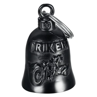 Abbildung von Mocy Bell Clochette Moto TRIKER Guardian Gremlin Acier inoxydable Noir