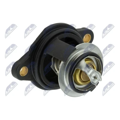Abbildung von NTY CTM FR 027 Kühlwasserthermostat 50 mit Dichtung Kunststoff FORD: FIESTA 6, 7