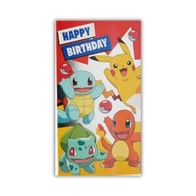 Abbildung von Danilo Promotions Pokemon Offizielle Geburtstagskarte, Happy Birthday, Multi, PK019,210 x 290 mm