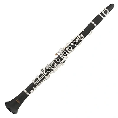 Abbildung von Classic Cantabile CLK 20 Kunststoff Klarinette (deutsche Giffweise, Klappen, 6 Ringe, Ebonit Korpus, inkl. Koffer und Putztuch)