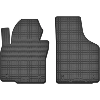 Abbildung von Fußmatten Vorne 2er Set für Seat Leon 2 II 2005 2012 1P1 Gummi Gumimatten
