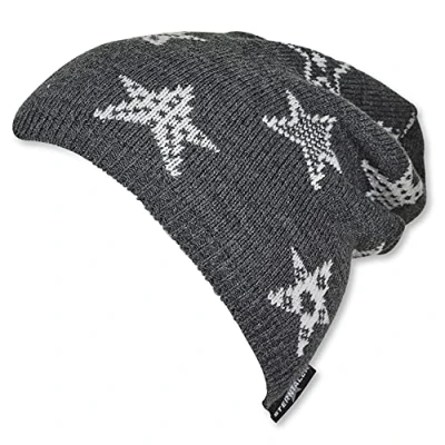 Abbildung von Sterntaler Unisex Baby Strickmütze Sterne Mütze, Anthrazit Mel, 53
