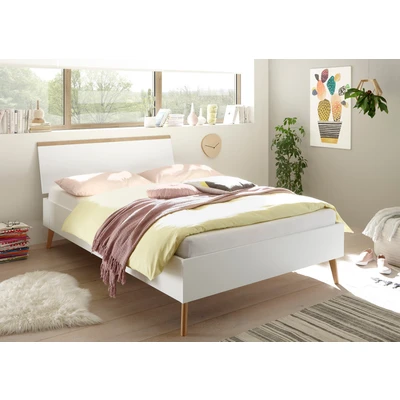 Abbildung von andas Einzelbett &quot;Merle&quot;, in skandinavischem Design, Liegefläche 140x200cm