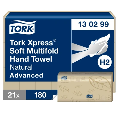 Abbildung von TORK Papierhandtücher H2 Advanced 2 lagig