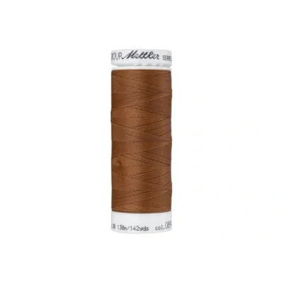 Abbildung von Mettler SERAFLEX elastischer Nähfaden 130 m Cognac Fb. 899