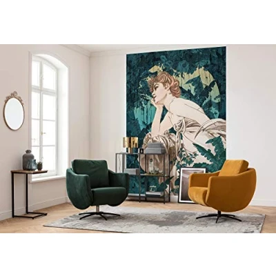 Abbildung von Komar Vliestapete &quot;Songes Vert&quot;, 200x280 cm (Breite x Höhe)
