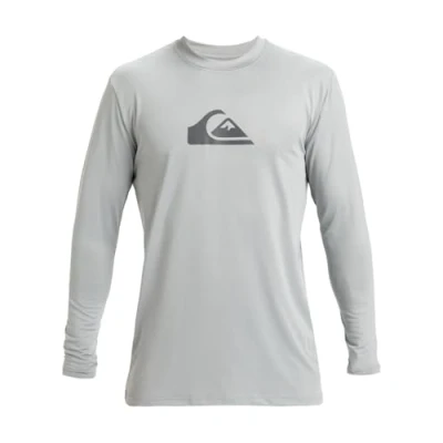 Abbildung von Quiksilver Everyday SURF TEE LS Surfshirt, Herren, Größe: XXL, Quarry