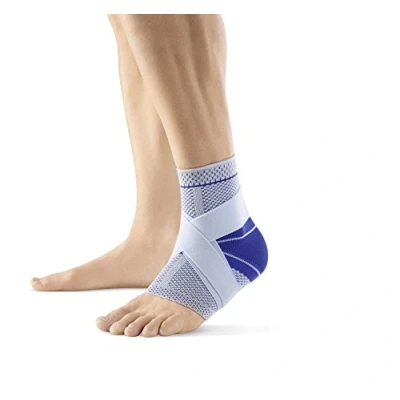 Abbildung von BAUERFEIND MalleoTrain Knöchelbandage Links S (Titan, 3)