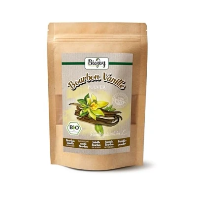 Abbildung von Biojoy BIO Bourbon Vanillepulver aus Madagaskar (50 g), gemahlene Vanille Schoten (Vanilla planifolia L.)