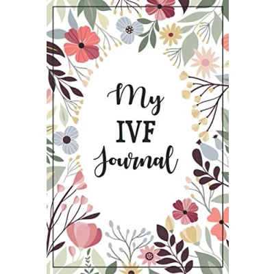 Abbildung von ivf journal Gift: with inspirational quotes on every pg, this blank lined notebook is a perfect gift for women pregnancy, ... planner, pineapple, pregnancy