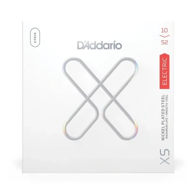 Abbildung von D&#039;Addario XSE1052 XS 10 52 3er Set E Gitarrensaiten