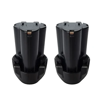 Abbildung von aunstarwei Ersatzakku für Makita BL1013 BL1014 DF030D DF330D LCT203W 194550 6 194551 4 195332 9, 10,8 V, 3,5 Ah, 2 Stück