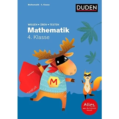 Abbildung von Wissen Üben Testen: Mathematik 4. Klasse