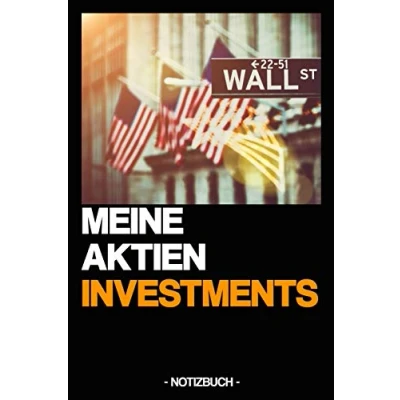 Abbildung von MEINE AKTIEN INVESTMENTS: Notizbuch Börse Investieren Geschenk kariert ca. DIN A5