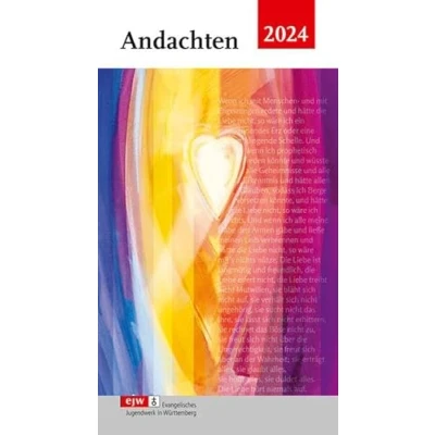 Abbildung von Andachten 2024: Das Andachtsbuch rund um die Jahreslosung (EJW Andachten)