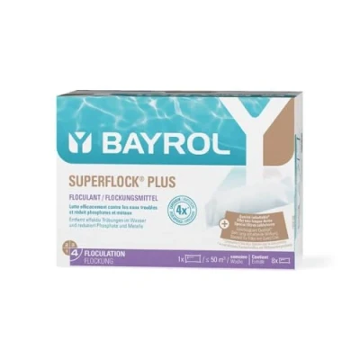 Abbildung von Bayrol Superflock Plus Flockungsmittel für Sandfilteranlage, 1 kg