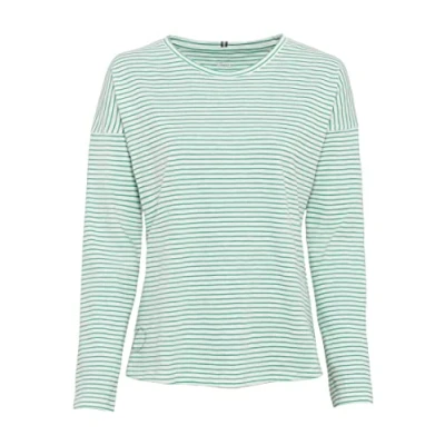 Abbildung von camel active Damen Langarmshirt aus Organic Cotton Grün womenswear XS