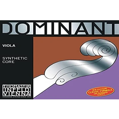 Abbildung von Thomastik Einzelsaite für Viola 4/4 Dominant A Saite Nylonkern Aluminium umsponnen, stark