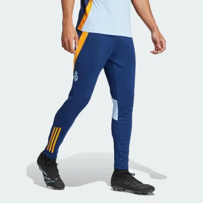 Abbildung von adidas Performance REAL Madrid Training PANT Jogginghose, Herren, Größe: XXL, Team navy blue/crew orange/glow blue