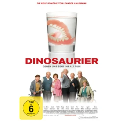 Abbildung von Dinosaurier Gegen uns seht ihr alt aus!