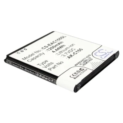 Abbildung von CS EAC155SL Akkus 1200mAh Kompatibel mit [Emporia] C155, Telme C155 Ersetzt AK