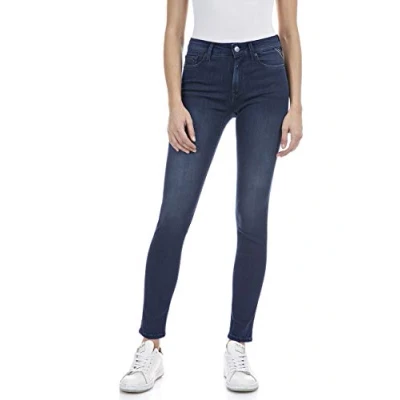 Abbildung von Replay Damen Jeans Luzien Skinny Fit mit Power Stretch, Dark Blue 007 (Blau), 31W / 28L