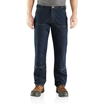 Abbildung von Carhartt Herren Rugged Flex® Relaxed Fit Arbeitsjeans mit verstärkter Vorderseite, Erie, W30/L32