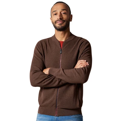 Abbildung von Casamoda Strickjacke, Herren, Größe: Medium, Beige