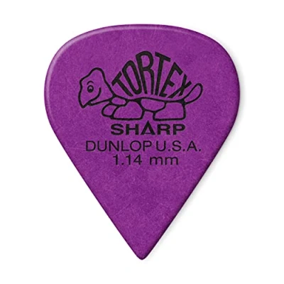 Abbildung von JIM DUNLOP Plektrum Tortex Sharp 1,14mm 12 Stück